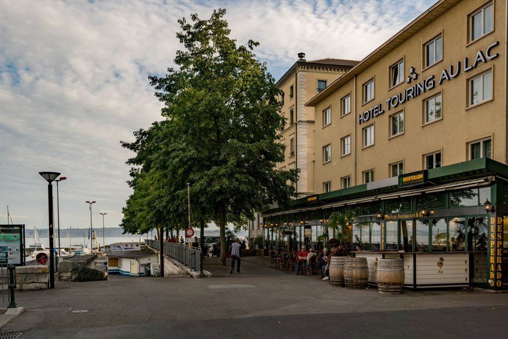 Touring Au Lac Hotel Neuchâtel Exterior foto